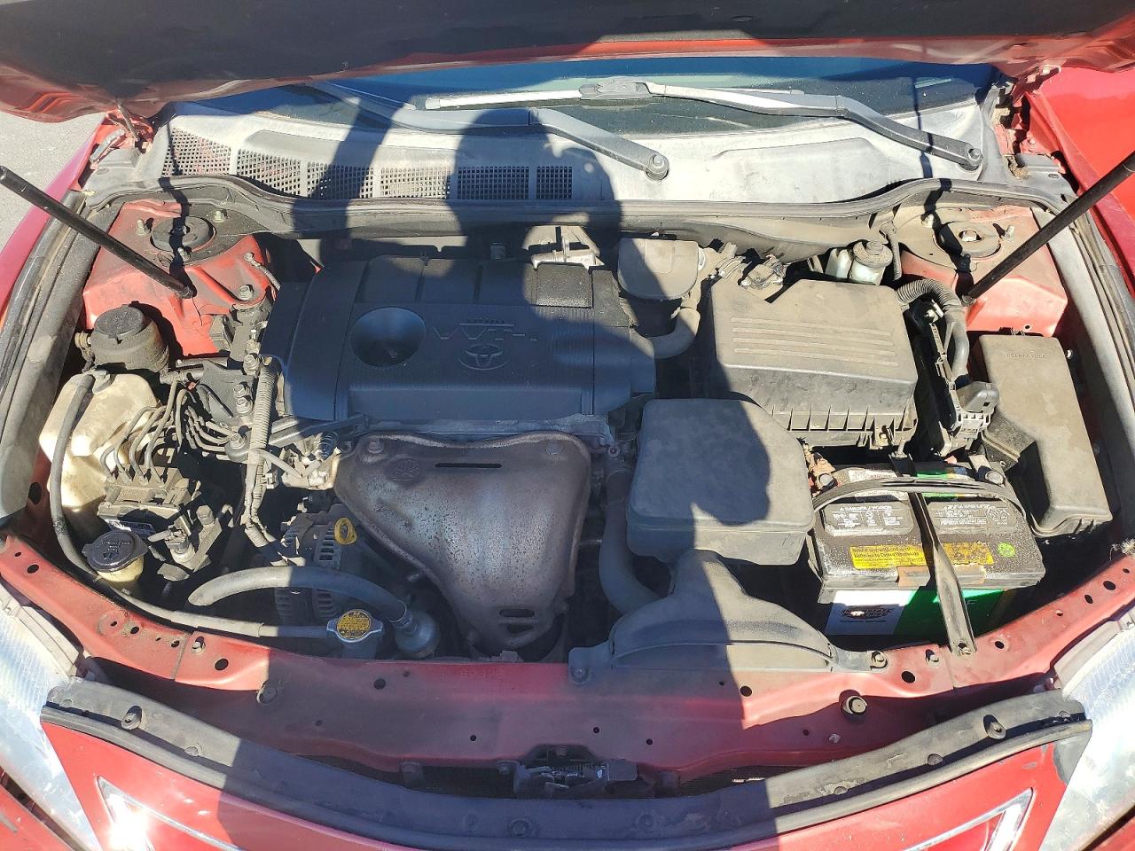 2011 Toyota Camry Le Red vin: 4T1BF3EK6BU621267
