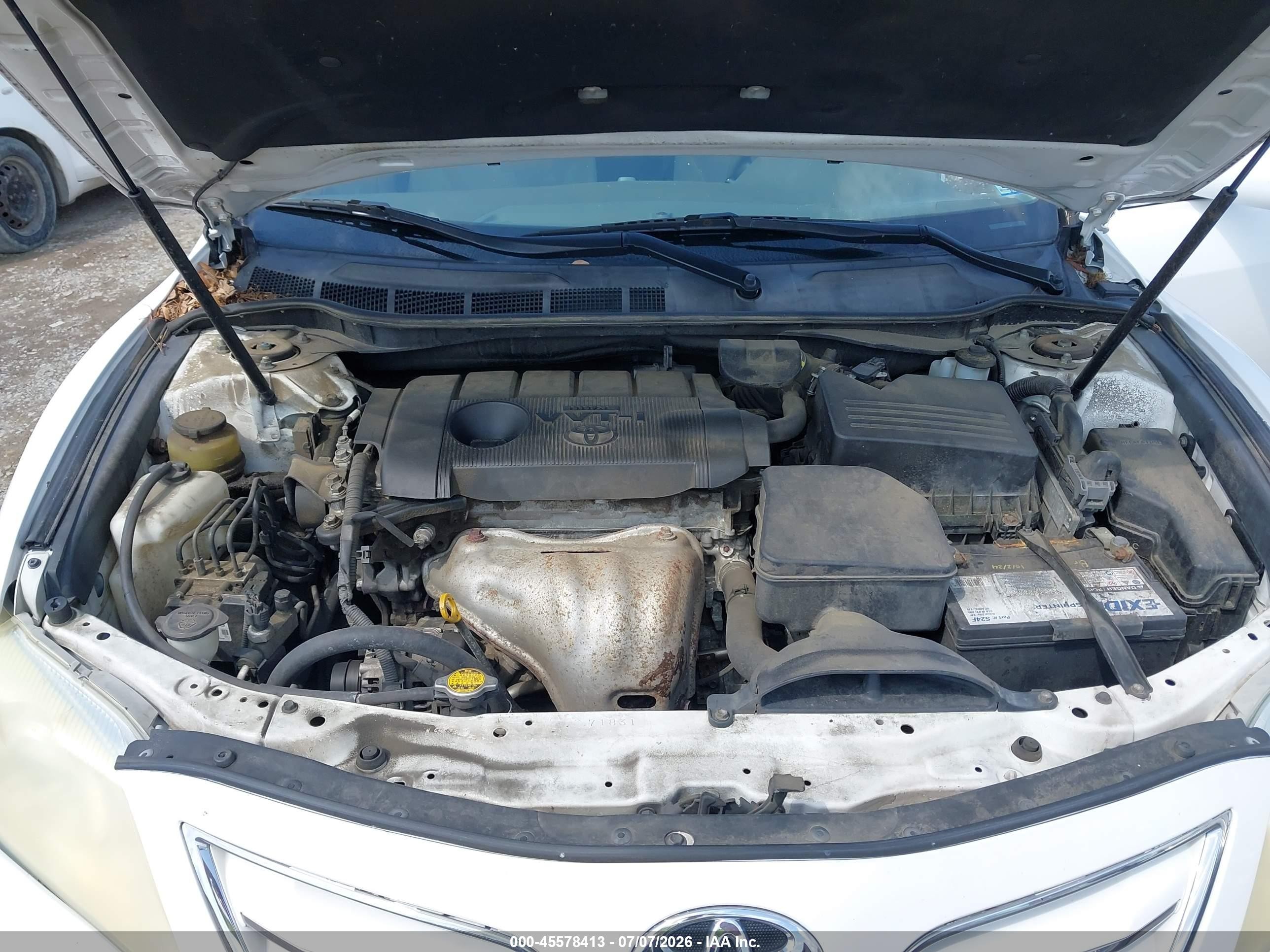 2011 Toyota Camry Xle White vin: 4T1BF3EK6BU629112