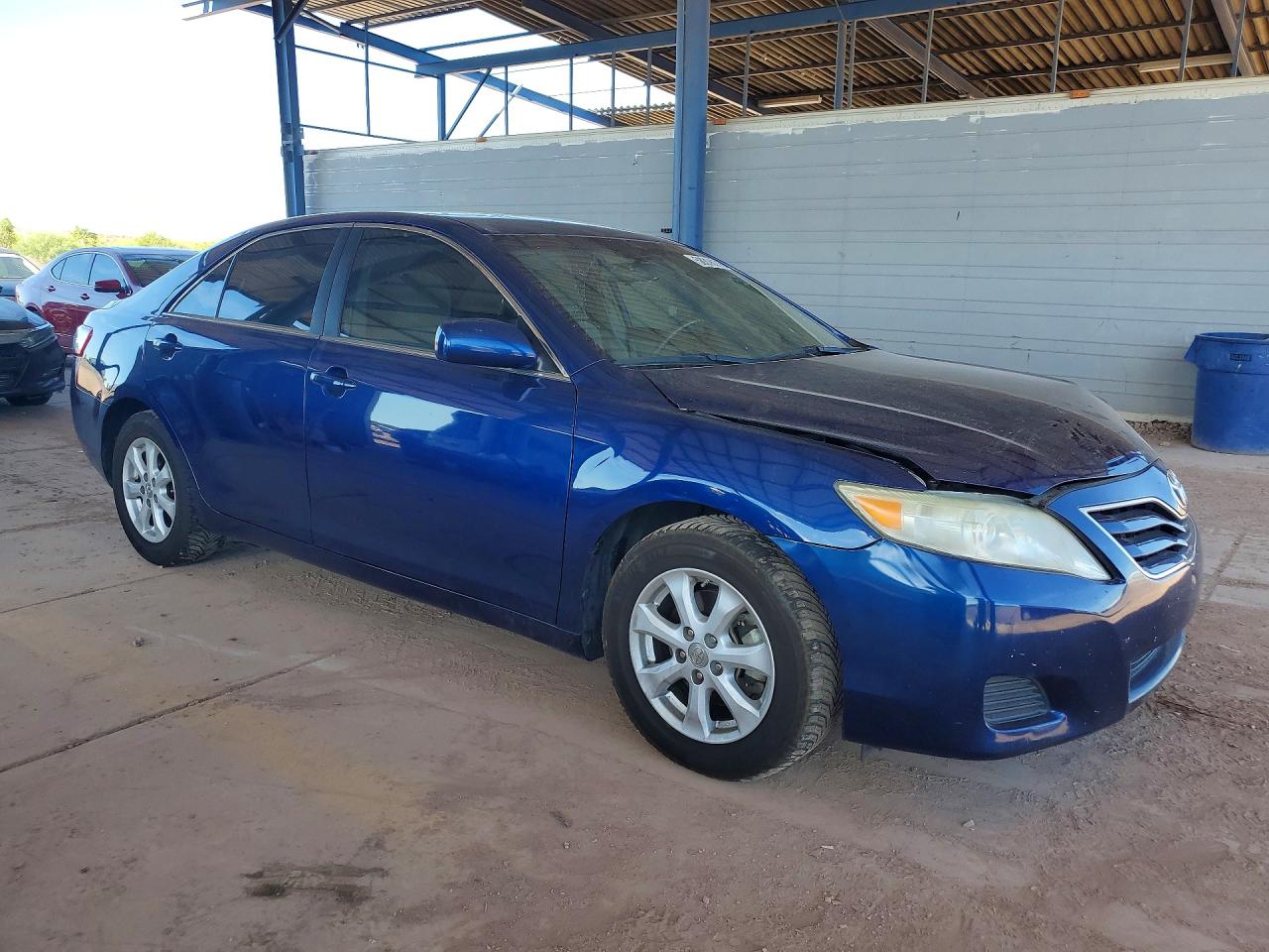 2011 Toyota Camry Le Синий vin: 4T1BF3EK6BU641986