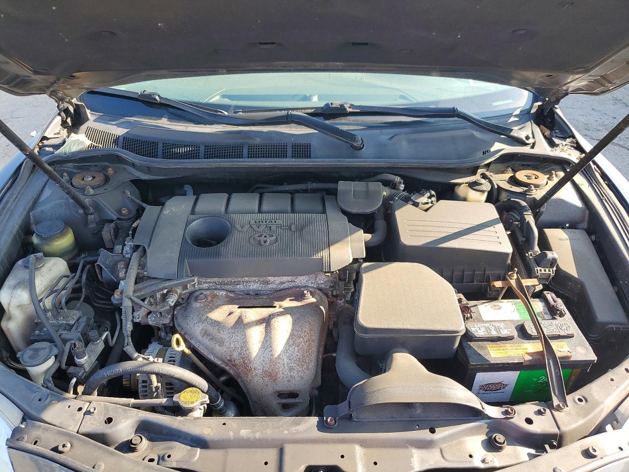 2011 Toyota Camry Le Gray vin: 4T1BF3EK6BU647786