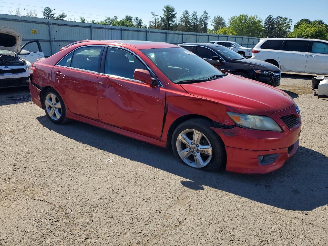 2011 Toyota Camry Se Red vin: 4T1BF3EK6BU648467