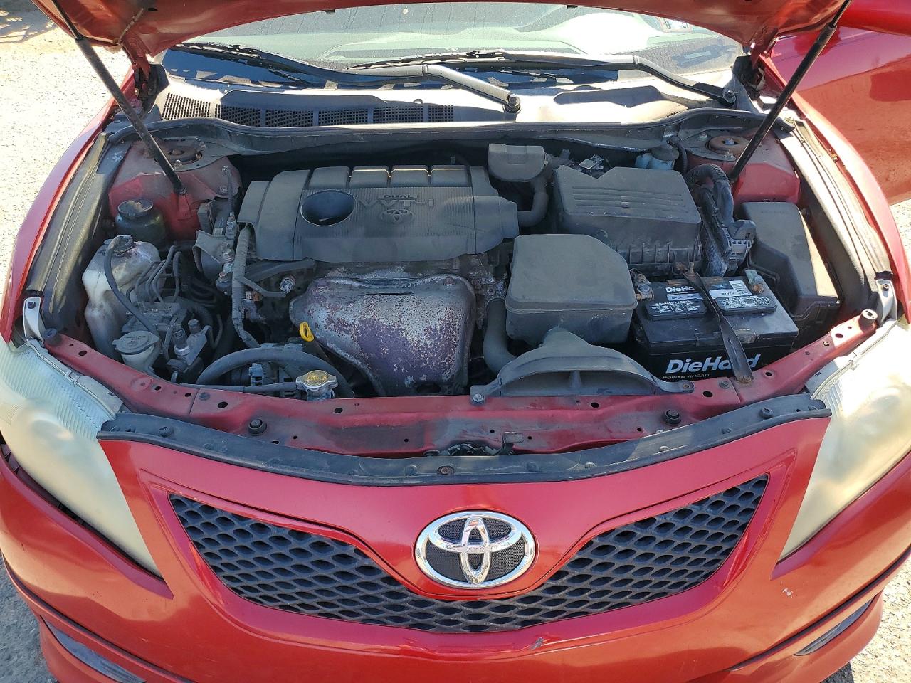 2011 Toyota Camry Se Red vin: 4T1BF3EK6BU648467