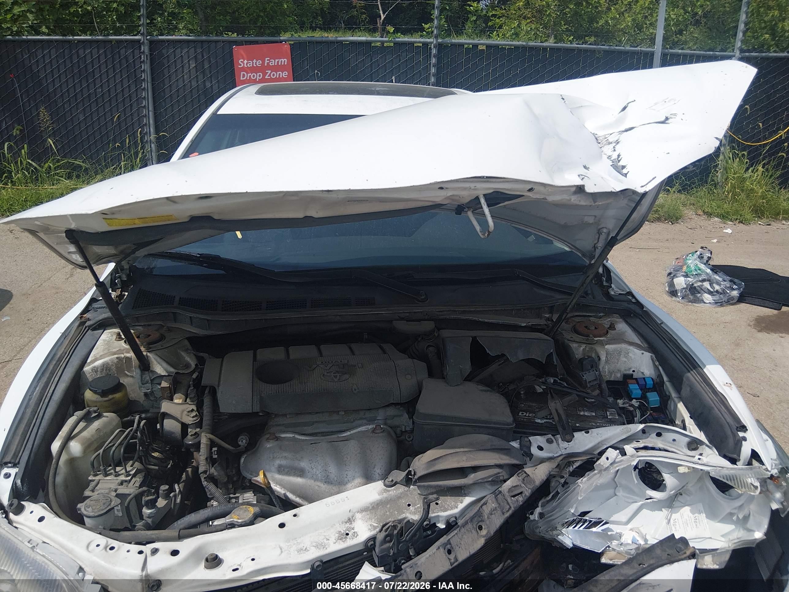 2011 Toyota Camry Se White vin: 4T1BF3EK6BU649845