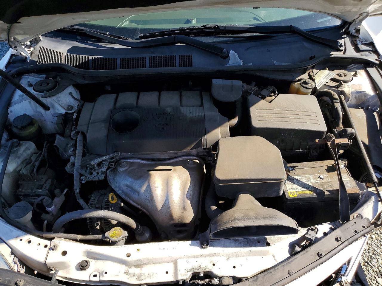 2011 Toyota Camry Base White vin: 4T1BF3EK6BU652468