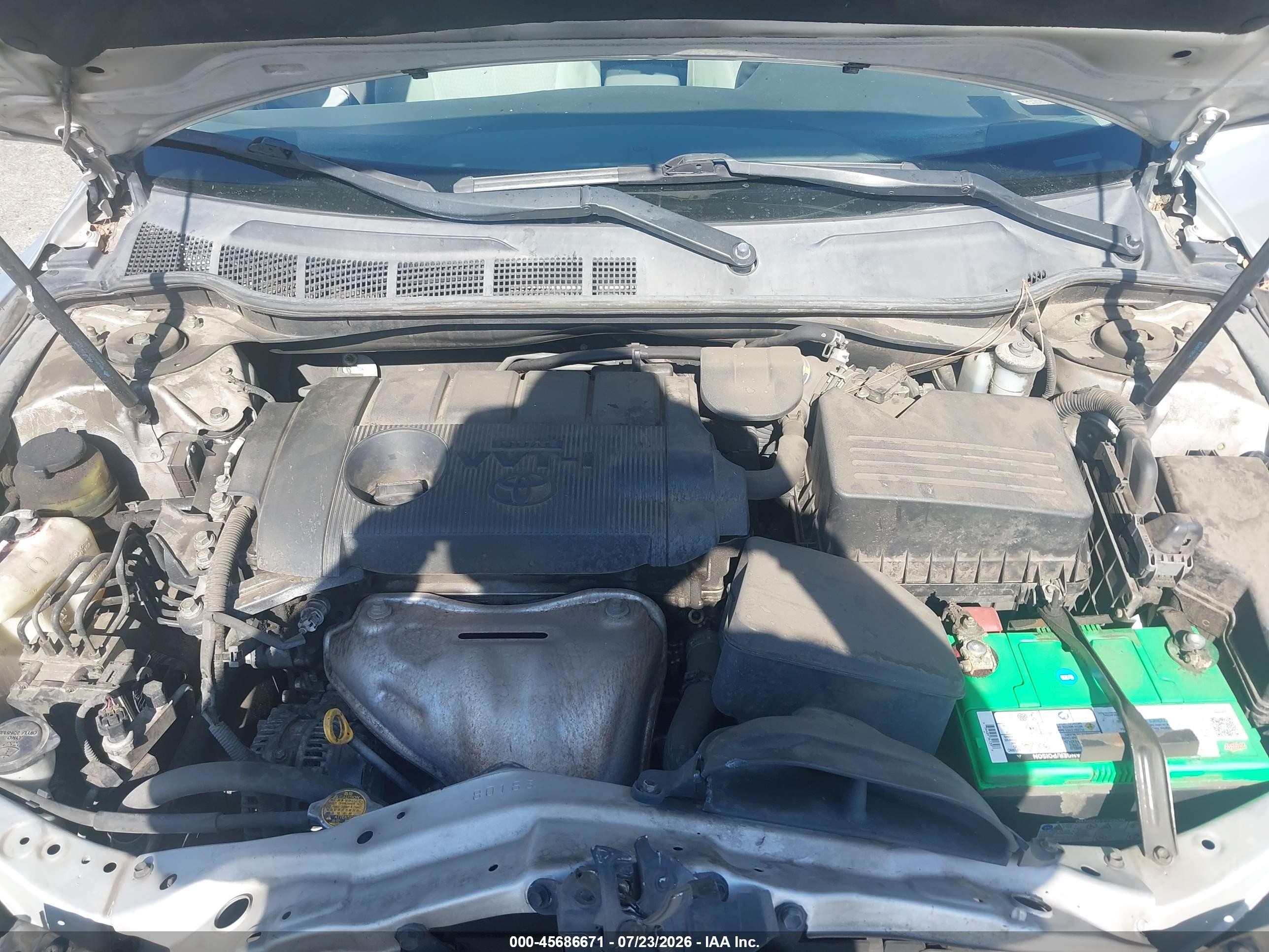 2011 Toyota Camry Le Silver vin: 4T1BF3EK6BU699595