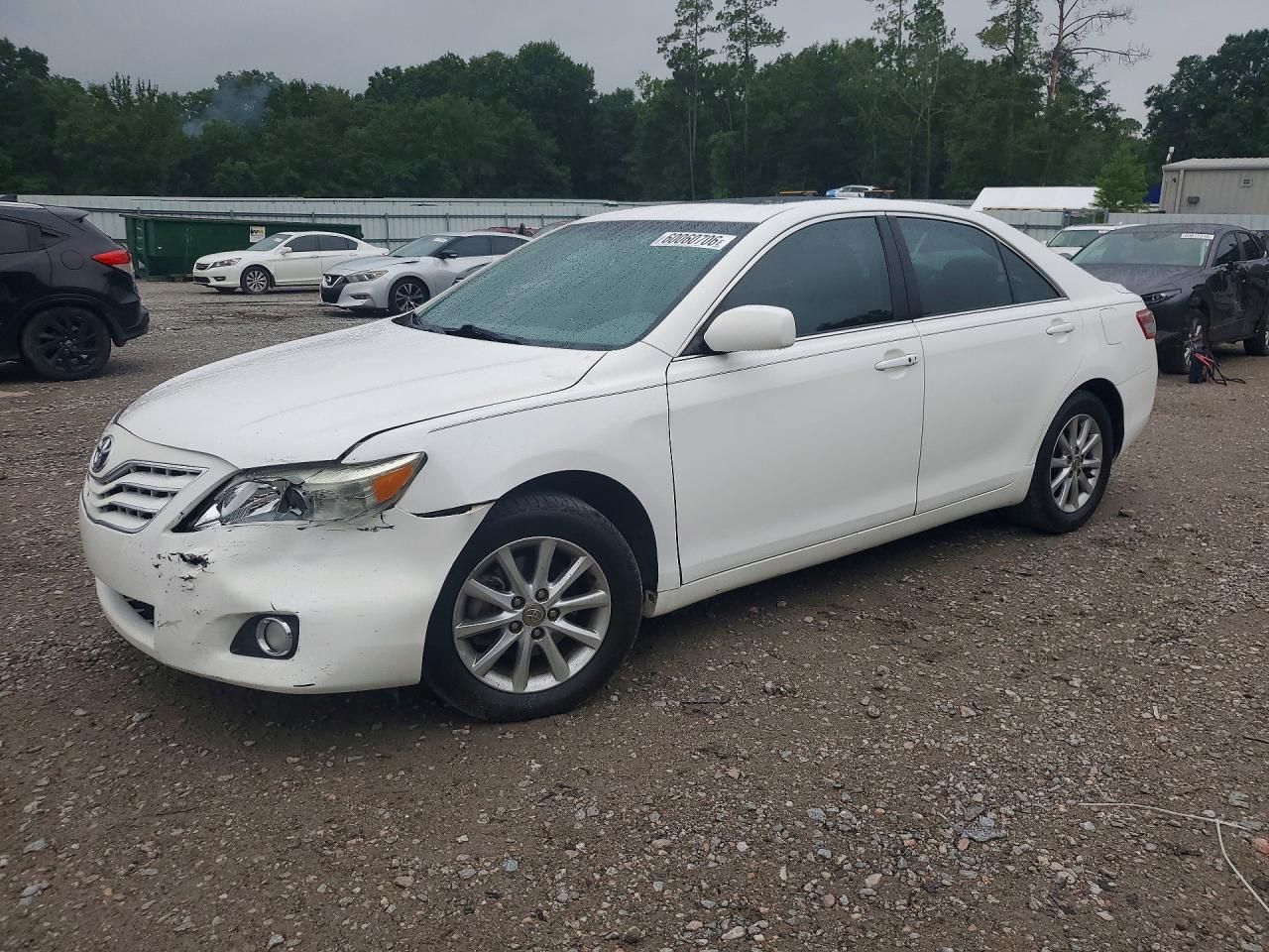 2011 Toyota Camry Xle White vin: 4T1BF3EK6BU700745