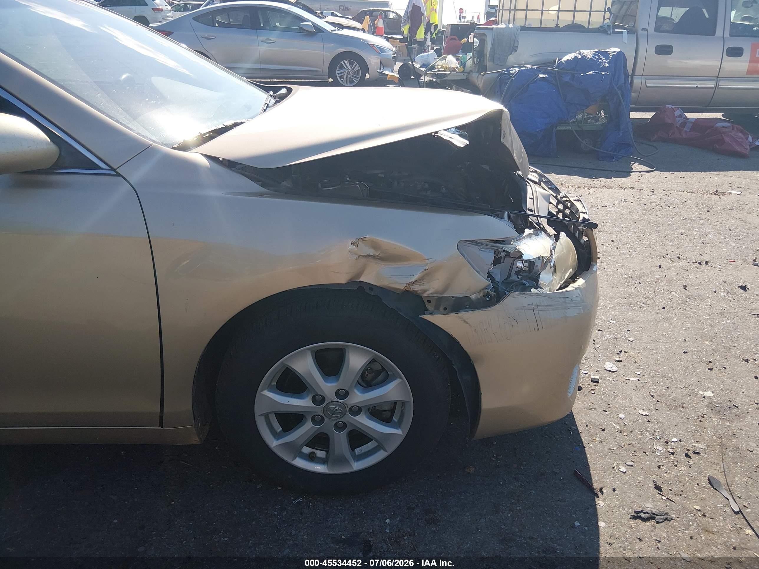 2011 Toyota Camry Le Beige vin: 4T1BF3EK6BU712913