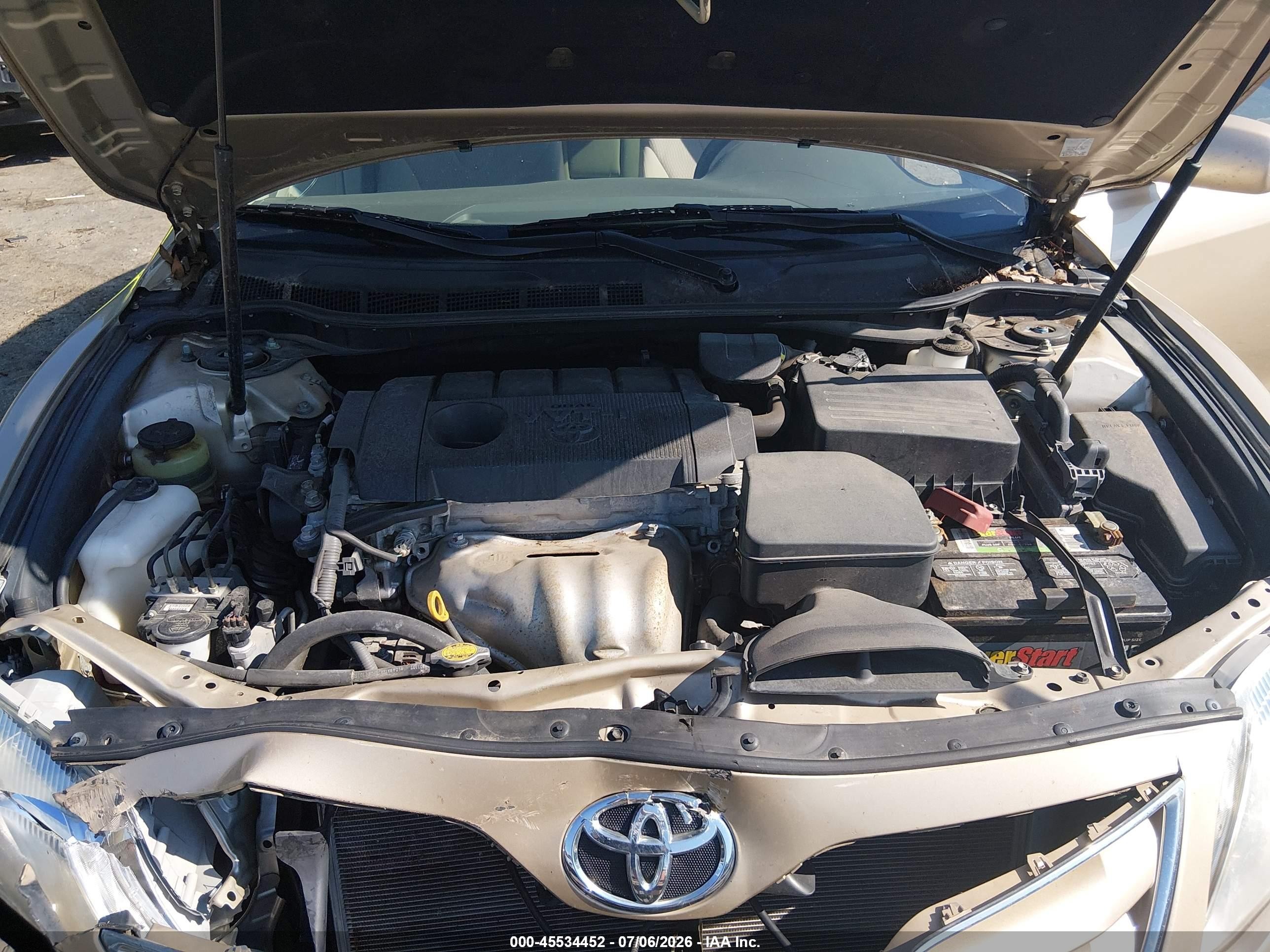 2011 Toyota Camry Le Beige vin: 4T1BF3EK6BU712913