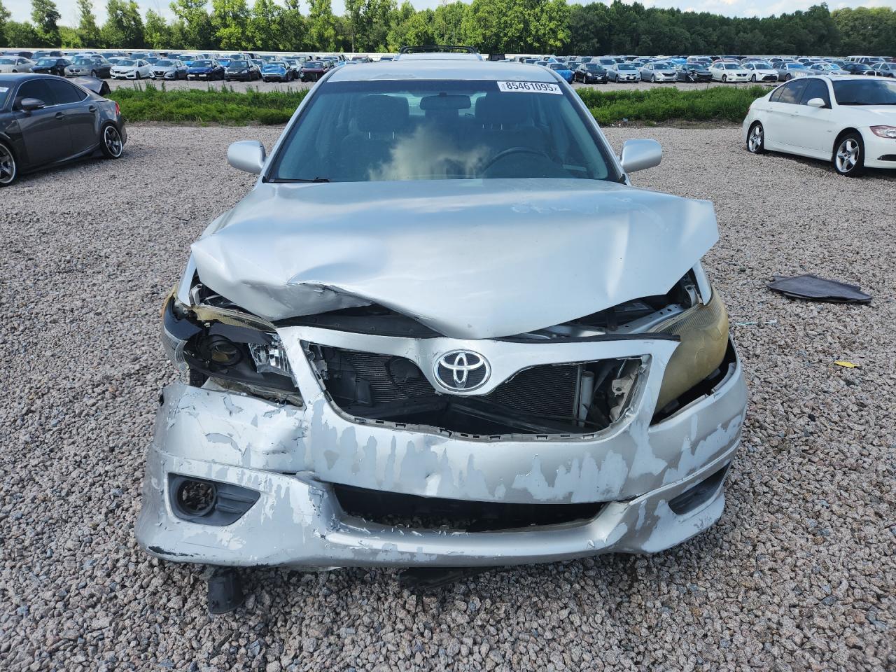 2011 Toyota Camry Se Silver vin: 4T1BF3EK6BU714693