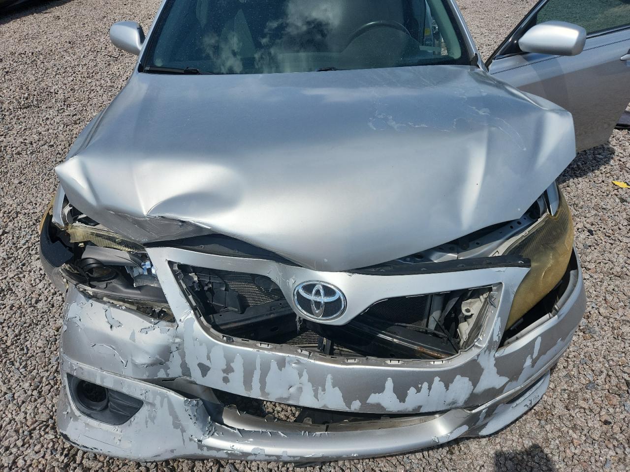 2011 Toyota Camry Se Silver vin: 4T1BF3EK6BU714693
