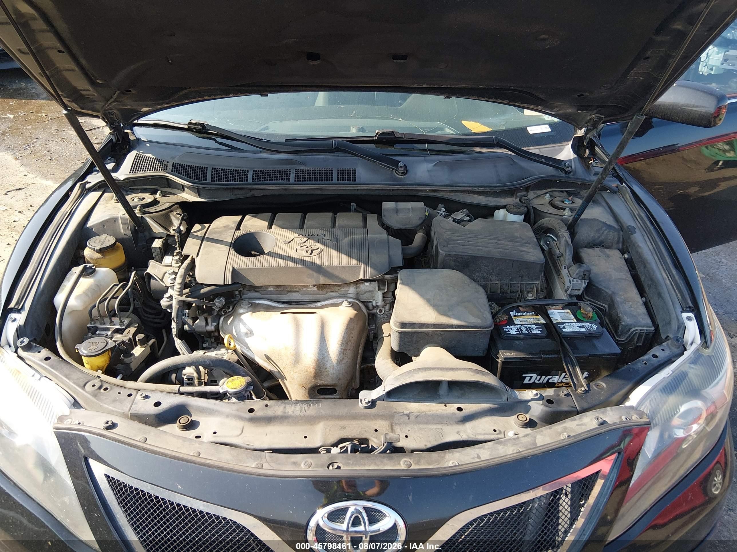 2011 Toyota Camry Se Черный vin: 4T1BF3EK6BU728898