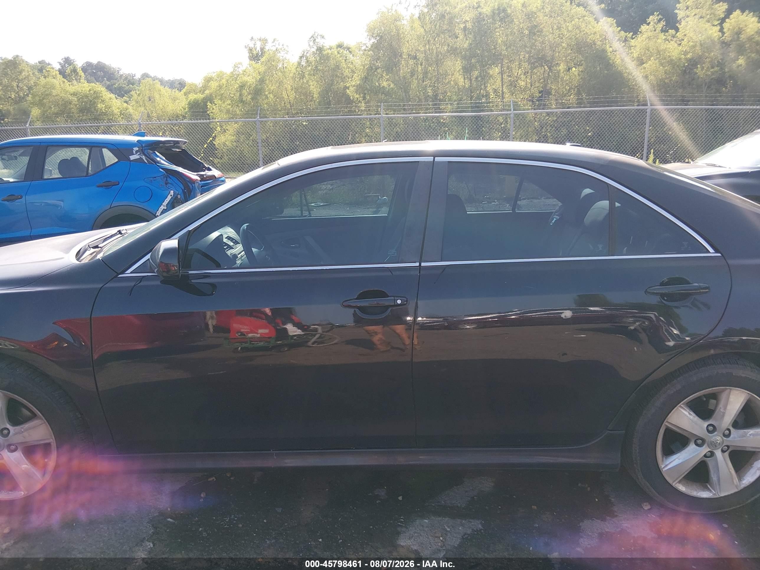 2011 Toyota Camry Se Черный vin: 4T1BF3EK6BU728898