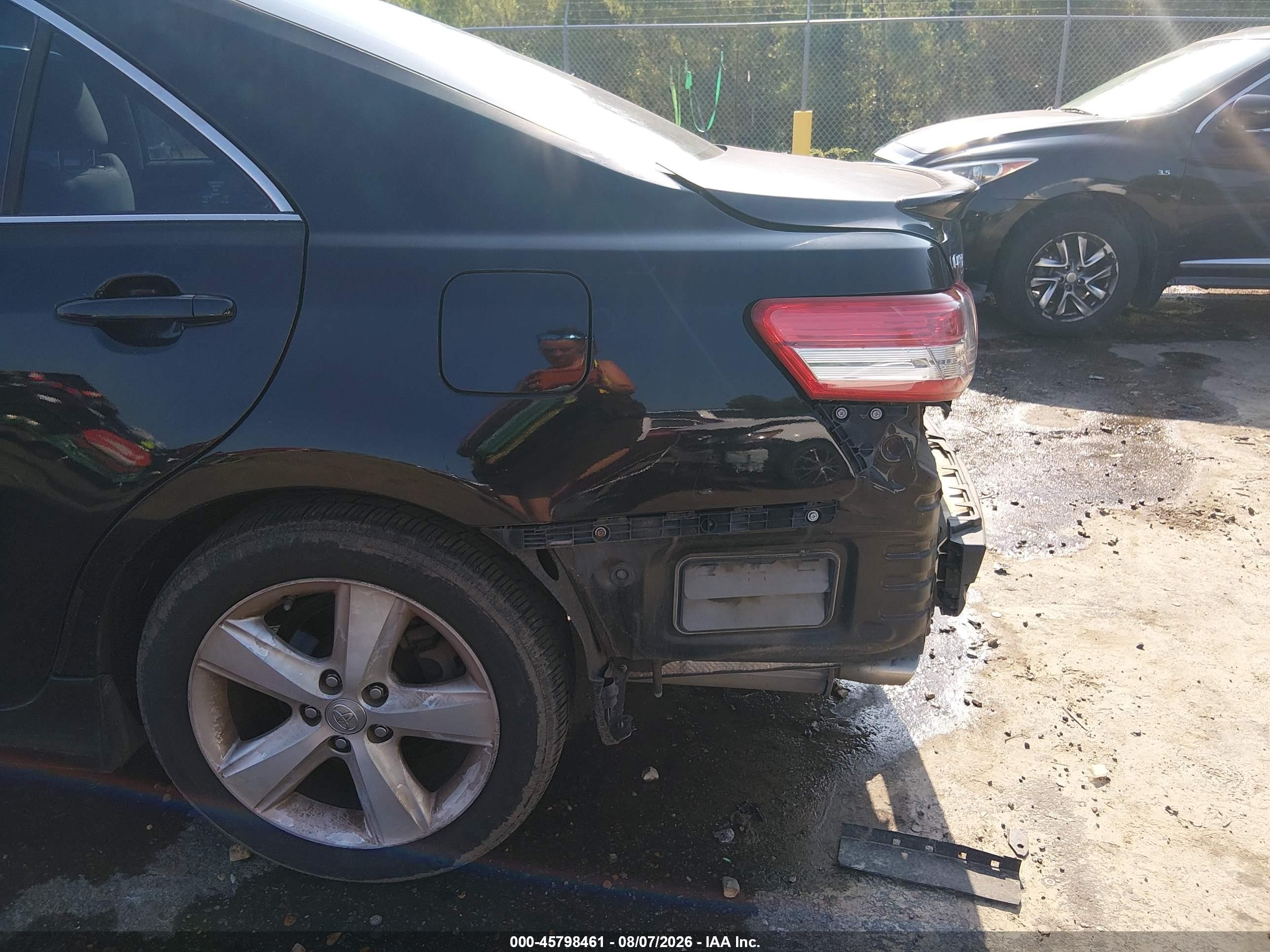 2011 Toyota Camry Se Черный vin: 4T1BF3EK6BU728898