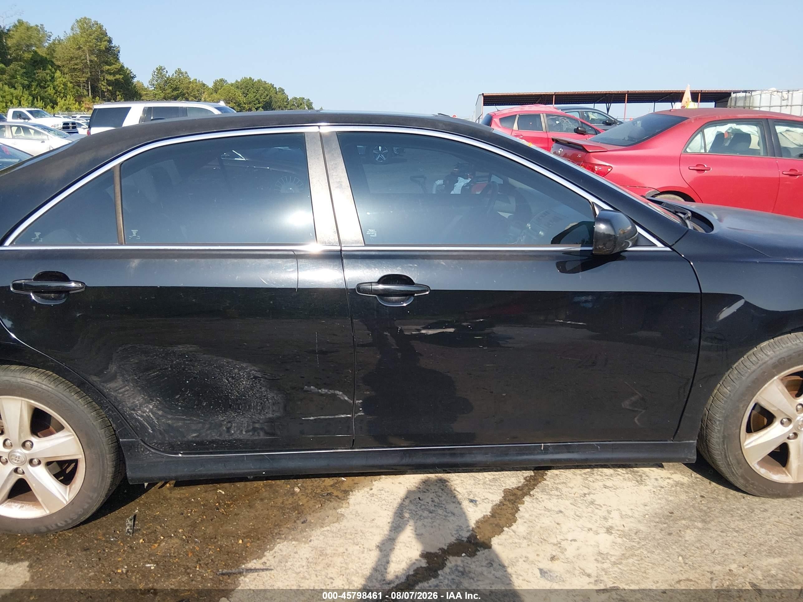 2011 Toyota Camry Se Черный vin: 4T1BF3EK6BU728898