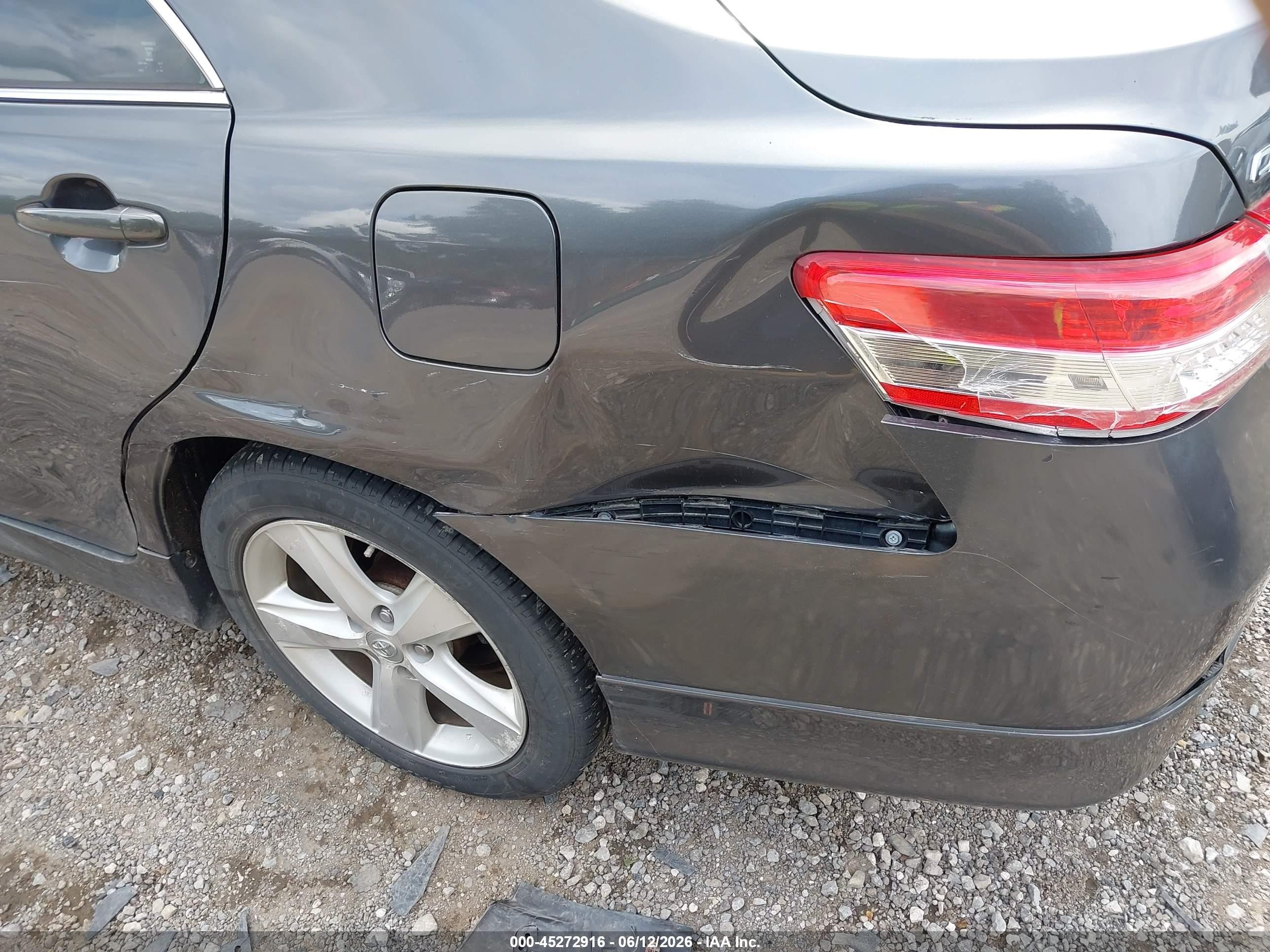 2011 Toyota Camry Se Gray vin: 4T1BF3EK6BU745202