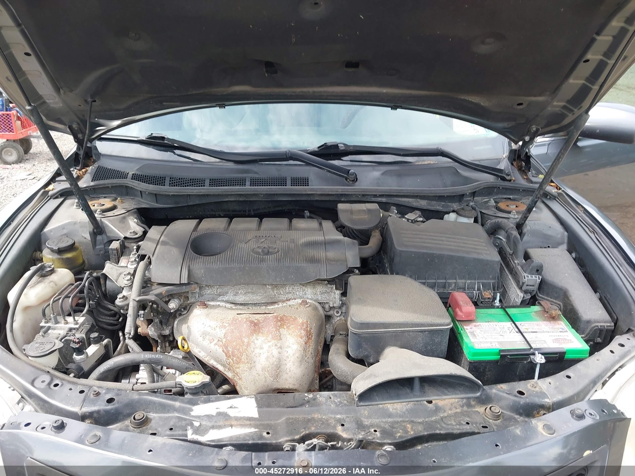 2011 Toyota Camry Se Gray vin: 4T1BF3EK6BU745202