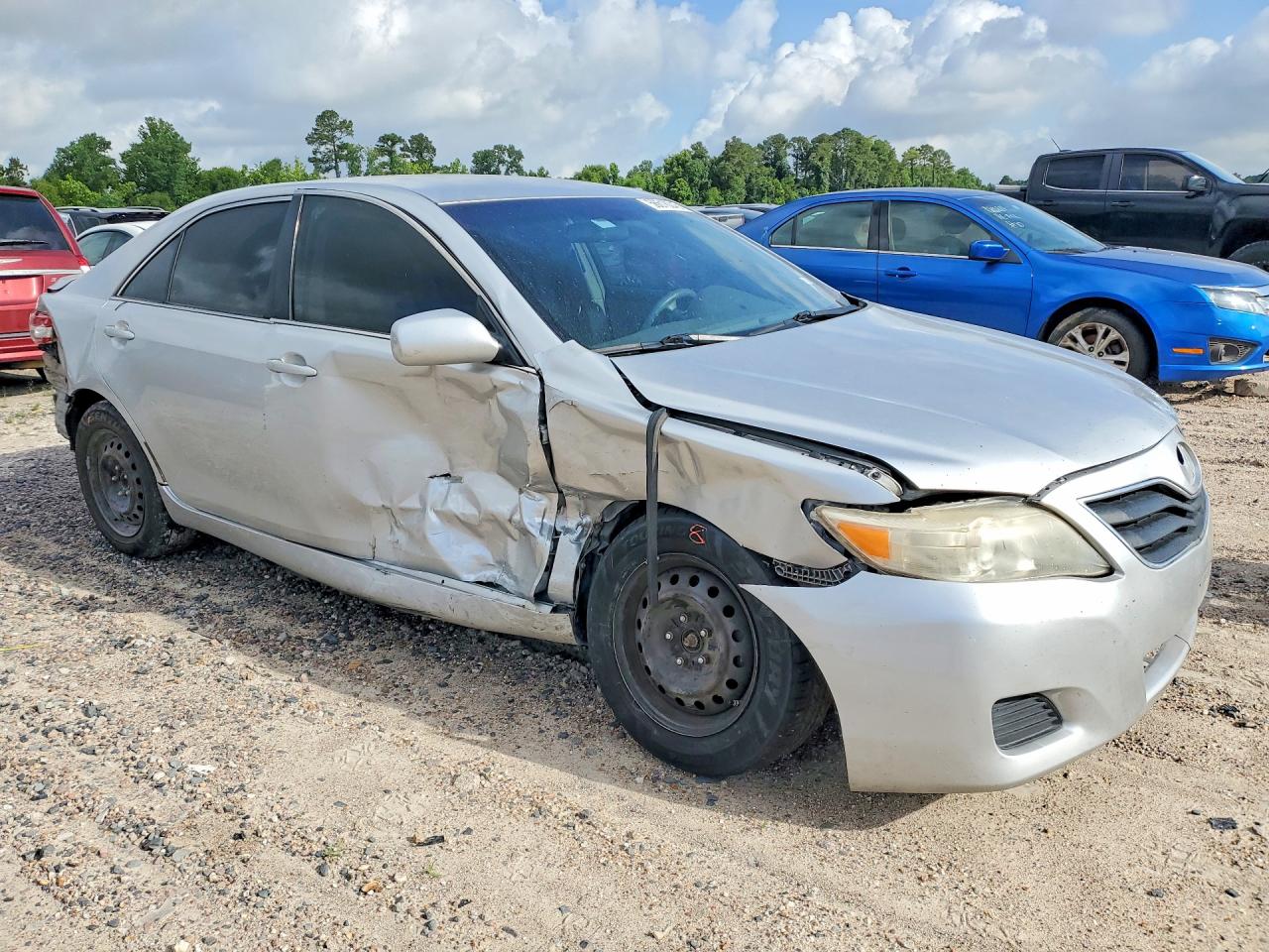 2011 Toyota Camry Le Silver vin: 4T1BF3EK6BU754689