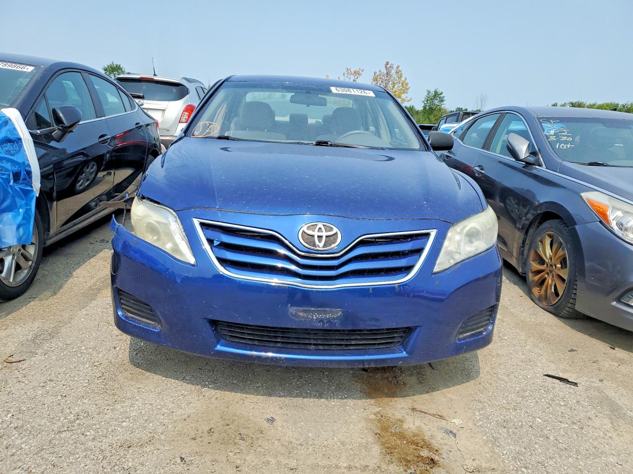 2011 Toyota Camry Le Blue vin: 4T1BF3EK6BU766115