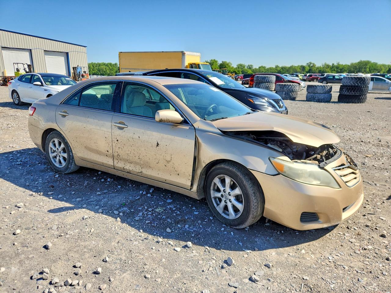 2010 Toyota Camry Le Коричневый vin: 4T1BF3EK7AU005642