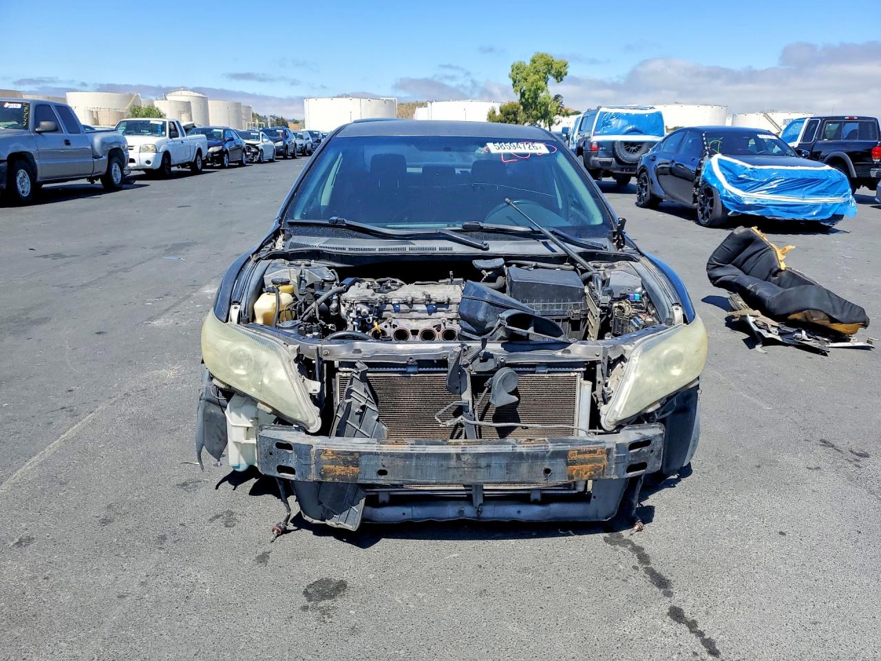 2010 Toyota Camry Se Gray vin: 4T1BF3EK7AU012025