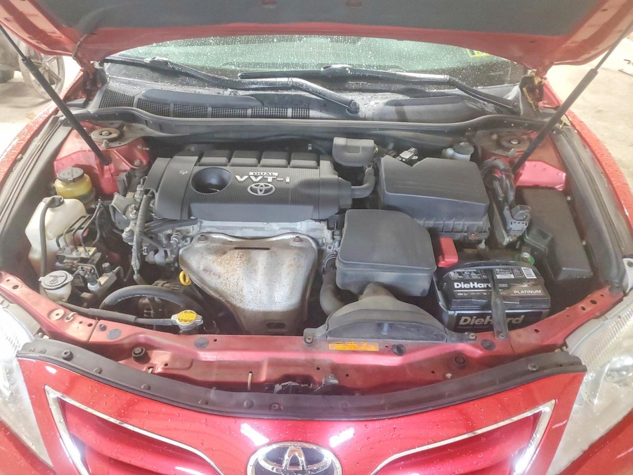 2010 Toyota Camry Le Red vin: 4T1BF3EK7AU024465