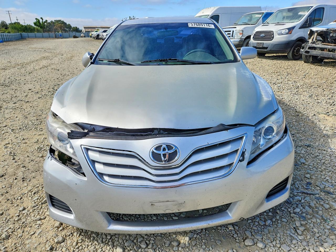 2010 Toyota Camry Base Silver vin: 4T1BF3EK7AU032078