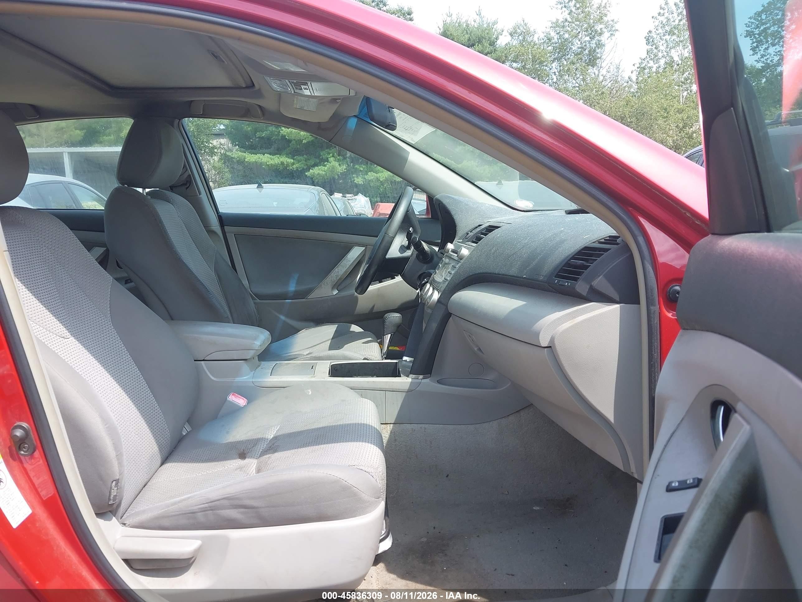 2010 Toyota Camry Se Red vin: 4T1BF3EK7AU042495