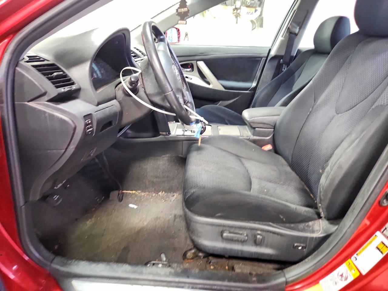 2010 Toyota Camry Se Red vin: 4T1BF3EK7AU051097