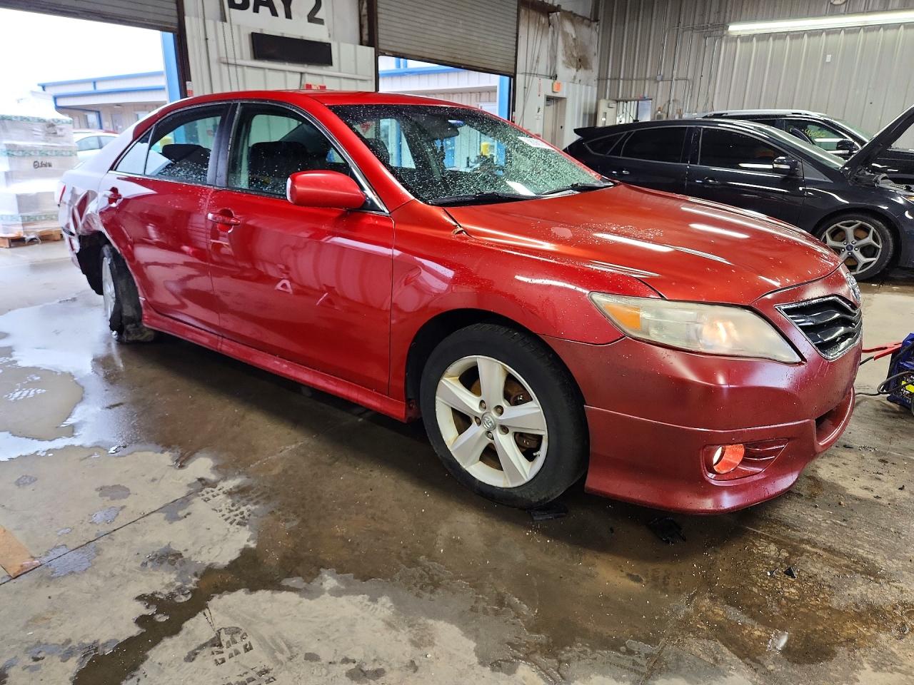 2010 Toyota Camry Se Red vin: 4T1BF3EK7AU051097