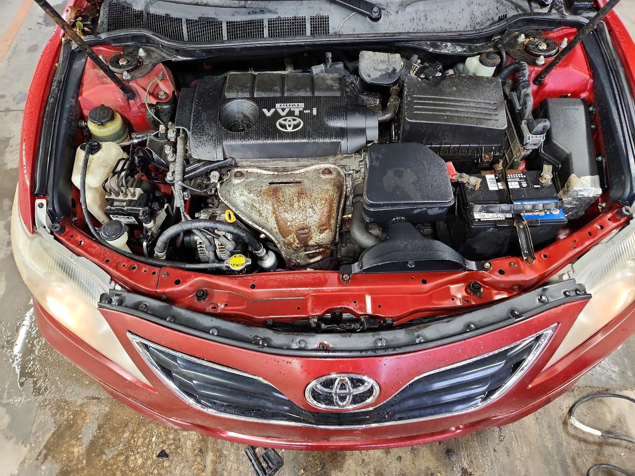 2010 Toyota Camry Se Red vin: 4T1BF3EK7AU051097