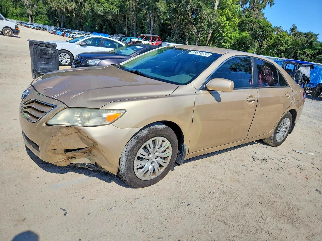 2010 Toyota Camry Base Gold vin: 4T1BF3EK7AU070765