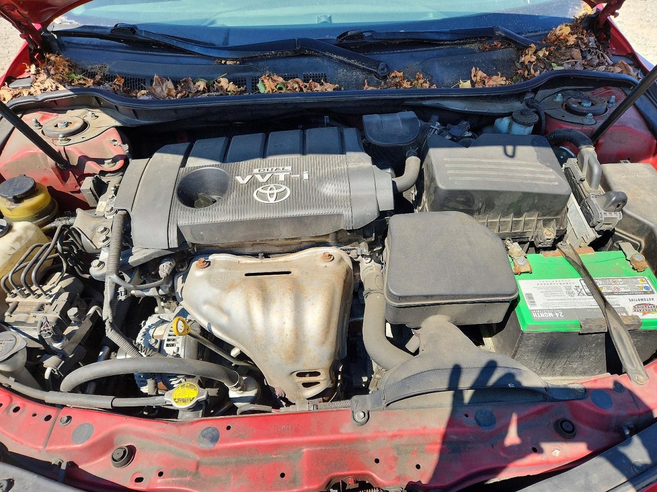 2010 Toyota Camry Se Red vin: 4T1BF3EK7AU071110