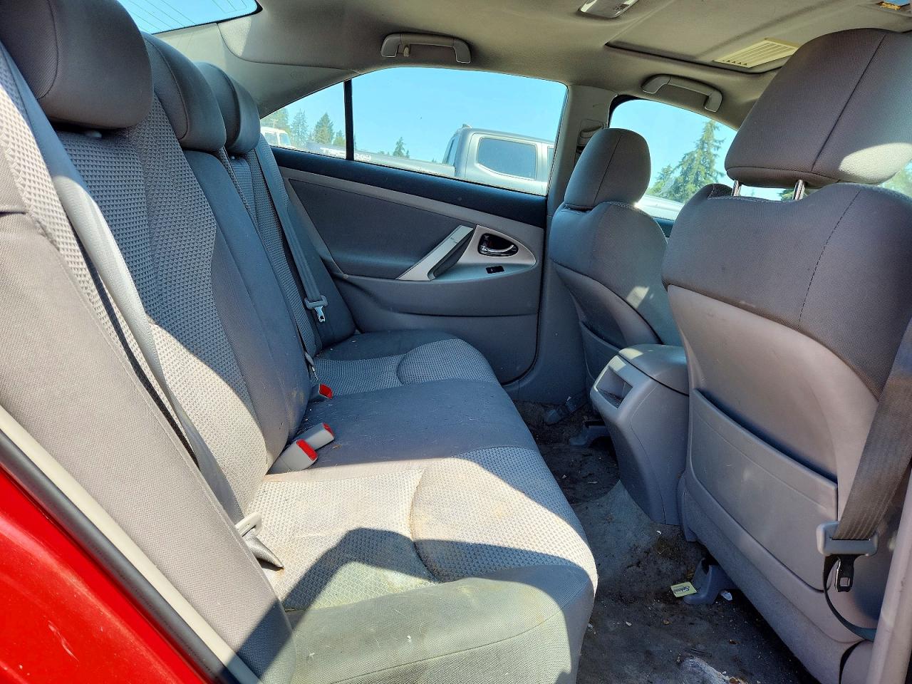 2010 Toyota Camry Se Red vin: 4T1BF3EK7AU071110