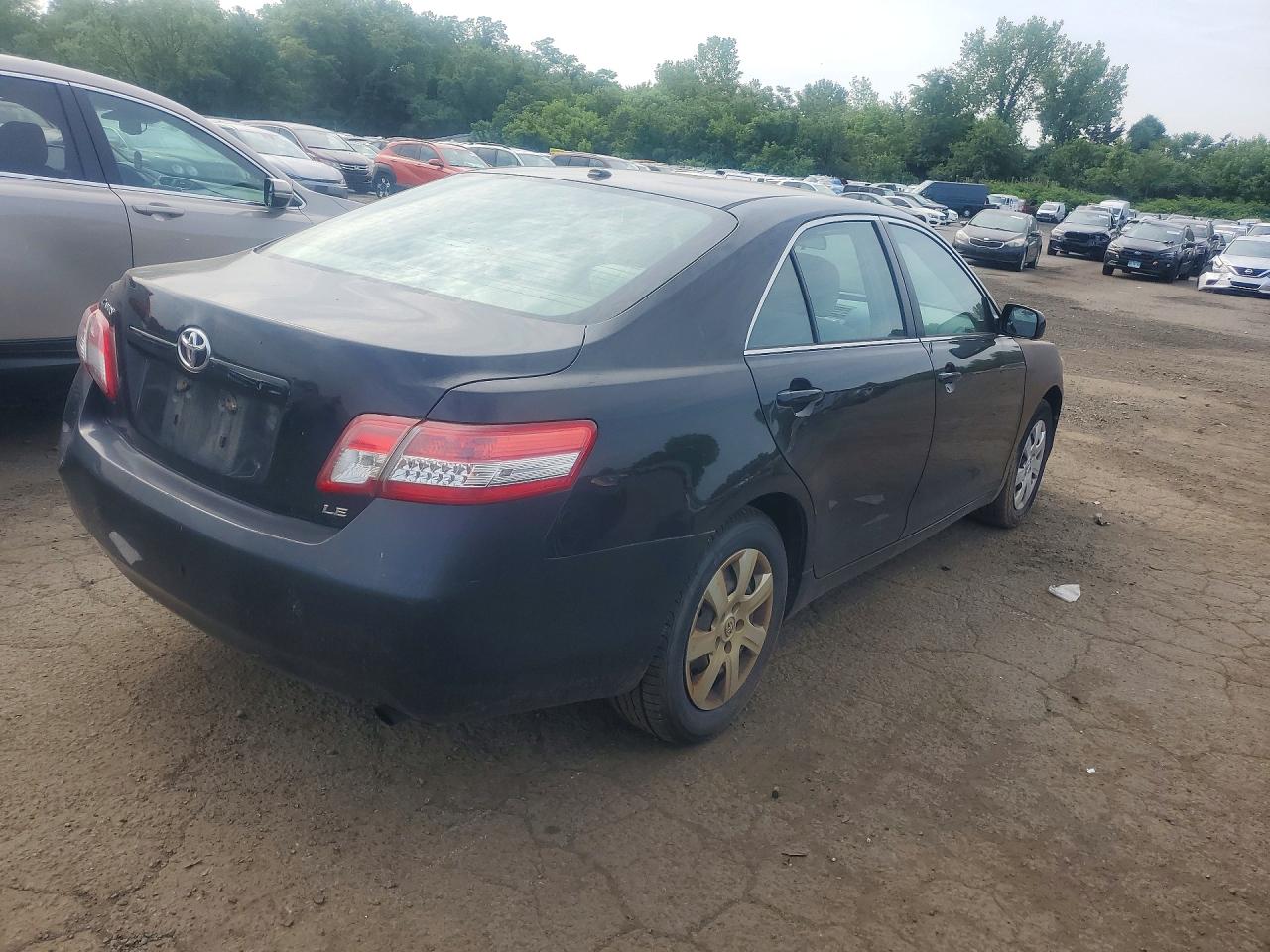 2010 Toyota Camry Le Черный vin: 4T1BF3EK7AU089963