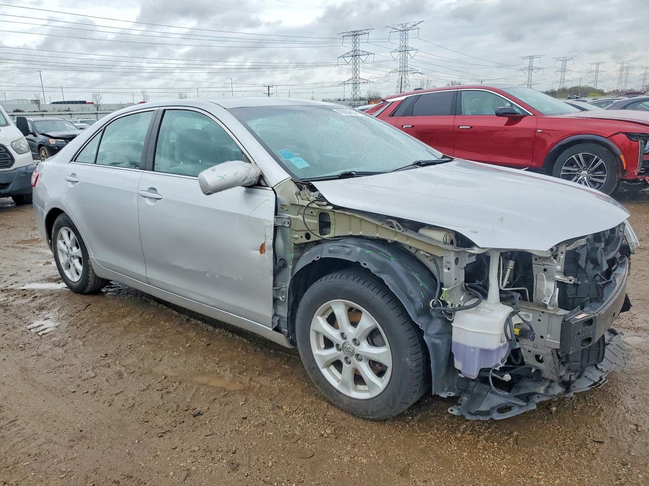 2010 Toyota Camry Le Silver vin: 4T1BF3EK7AU095035