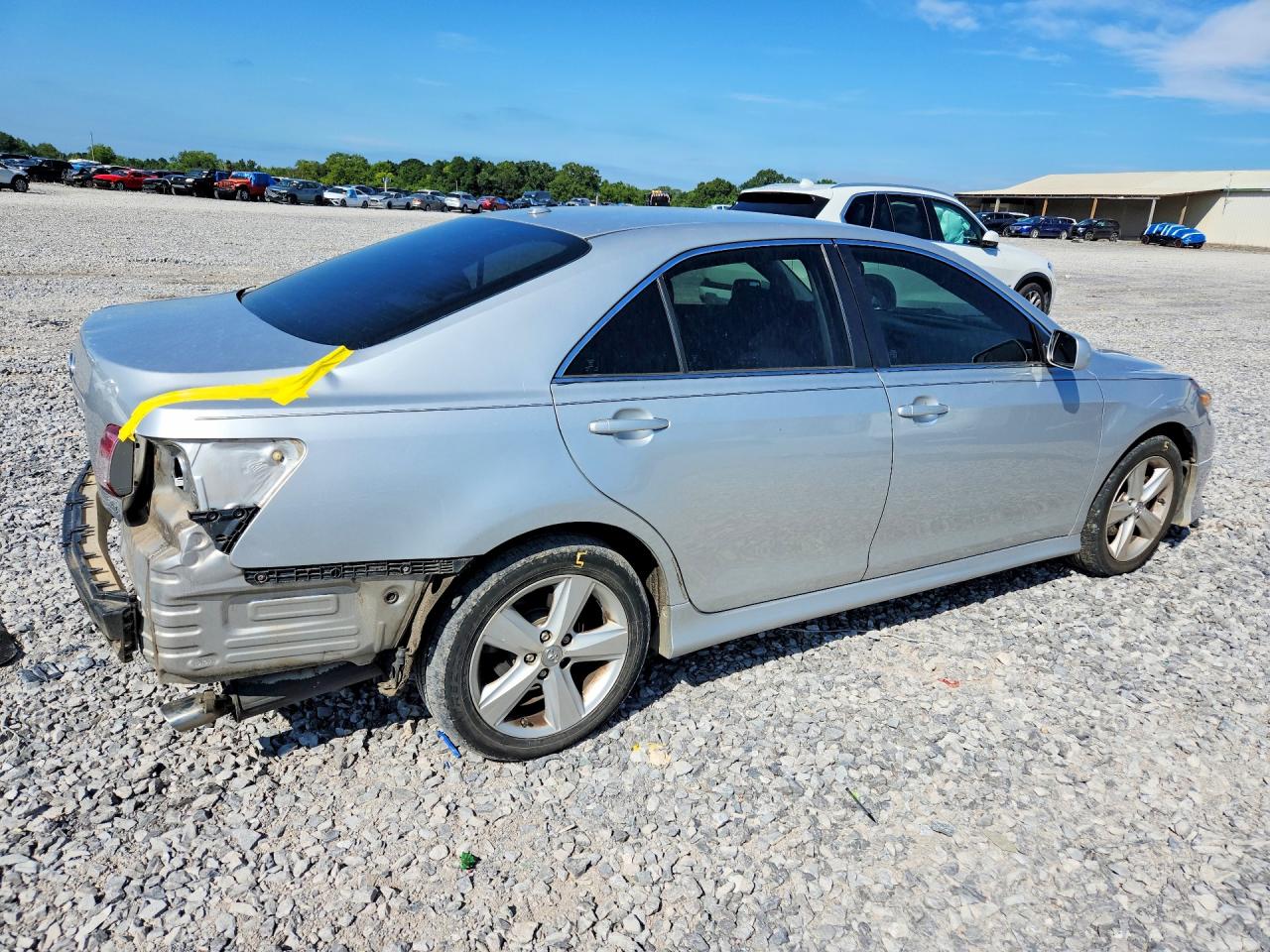 2010 Toyota Camry Se Silver vin: 4T1BF3EK7AU502559