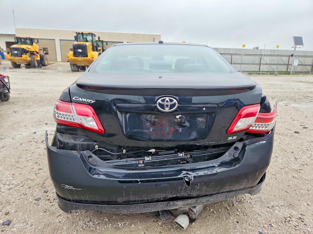 2010 Toyota Camry Se Black vin: 4T1BF3EK7AU518244