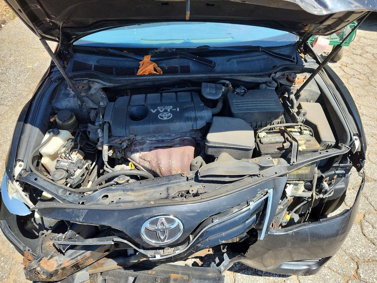 2010 Toyota Camry Le Black vin: 4T1BF3EK7AU528465