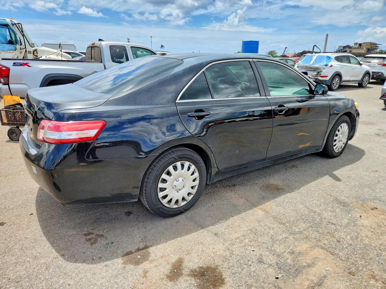 2010 Toyota Camry Le Black vin: 4T1BF3EK7AU547873
