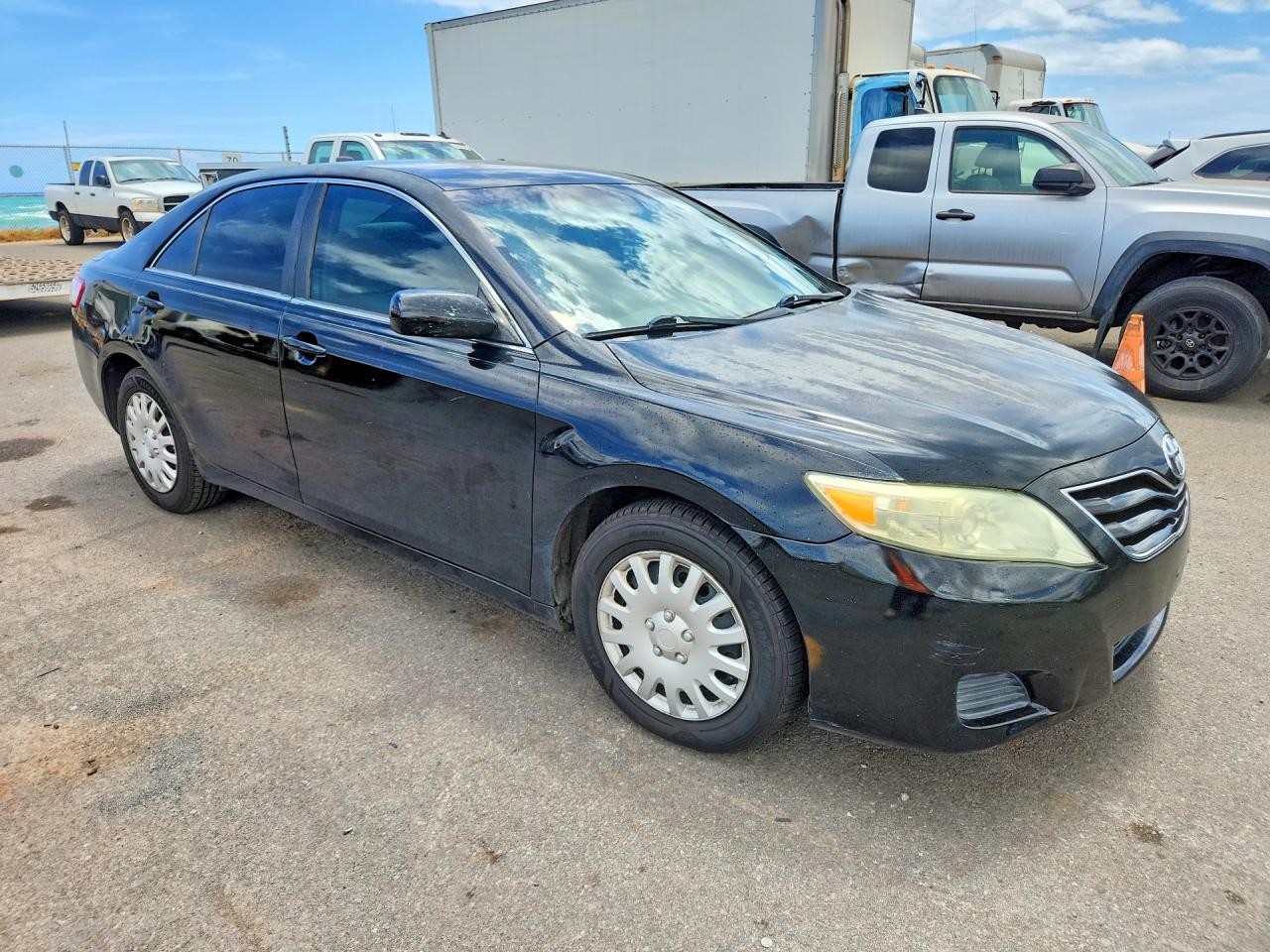 2010 Toyota Camry Le Black vin: 4T1BF3EK7AU547873