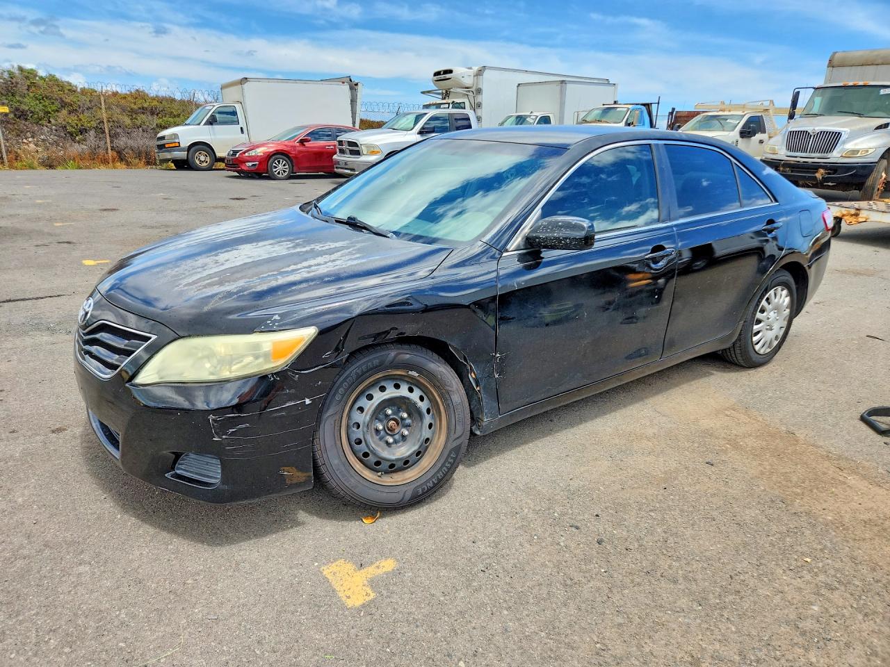 2010 Toyota Camry Le Black vin: 4T1BF3EK7AU547873