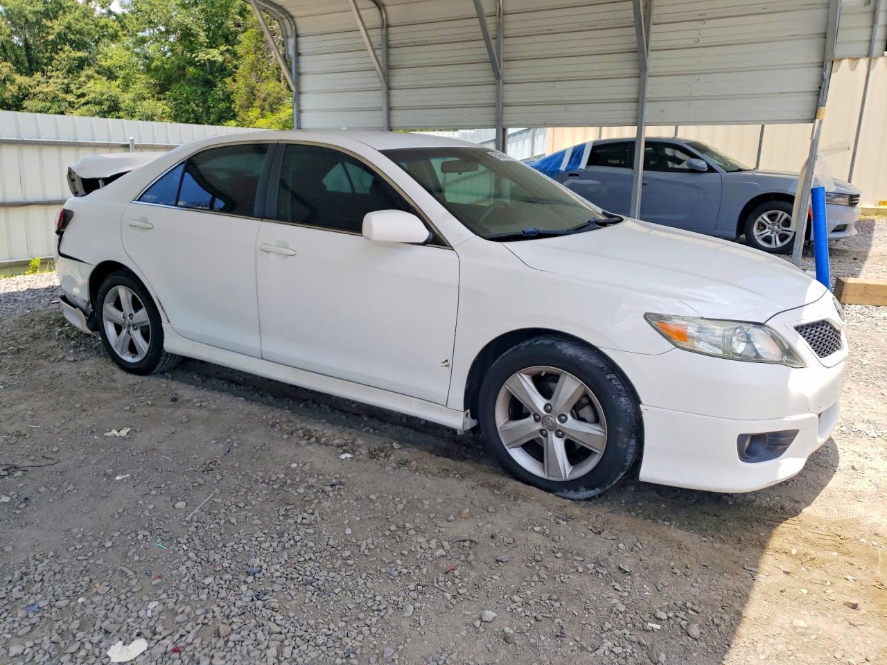2010 Toyota Camry Se White vin: 4T1BF3EK7AU550210