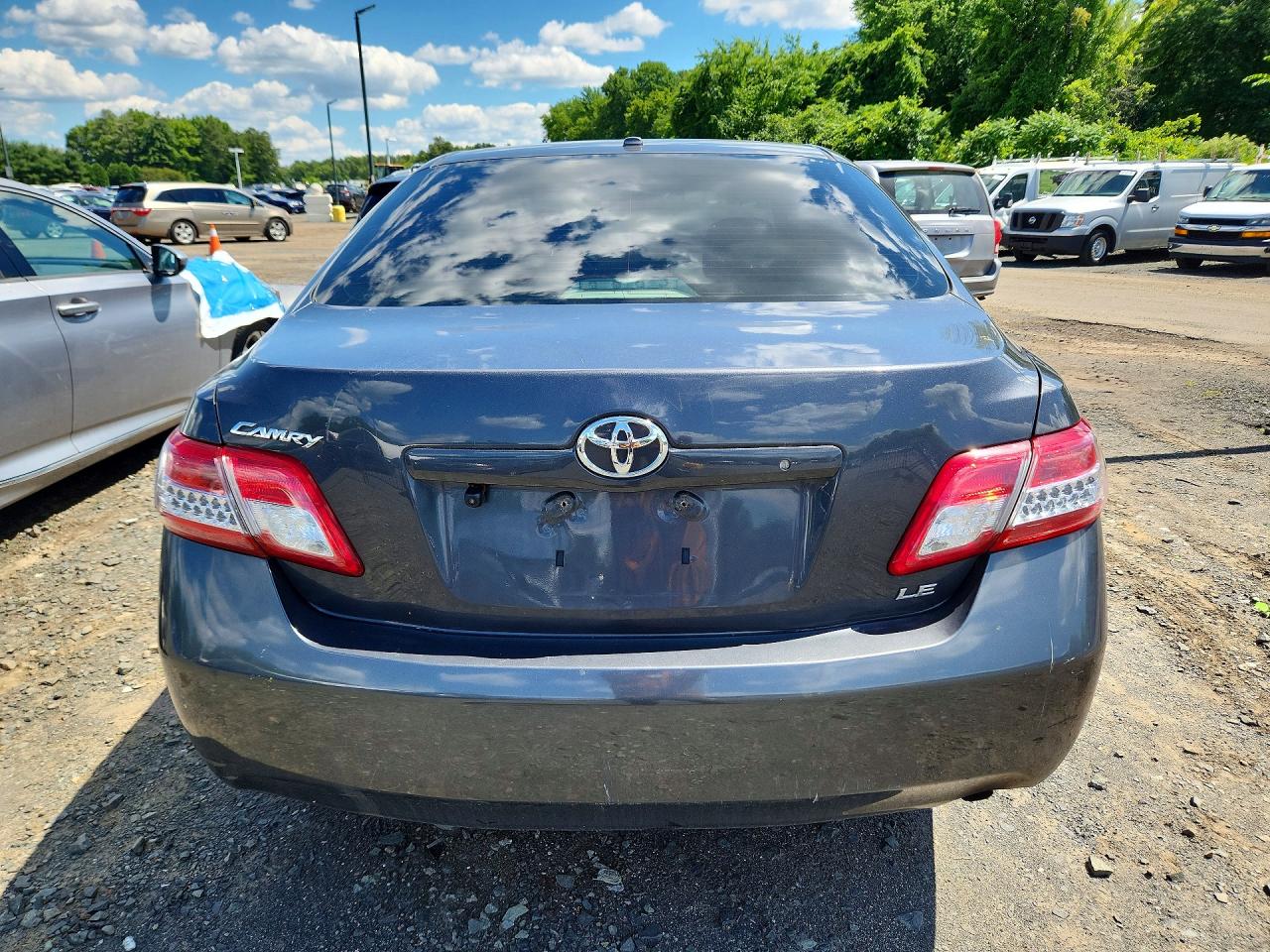 2011 Toyota Camry Le Серый vin: 4T1BF3EK7BU117620