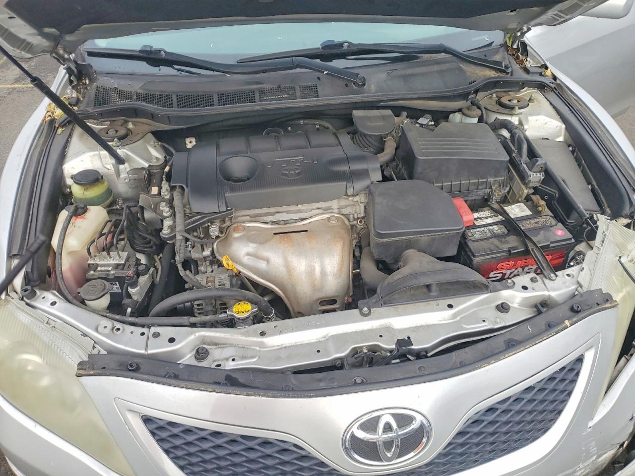 2011 Toyota Camry Se Silver vin: 4T1BF3EK7BU124518