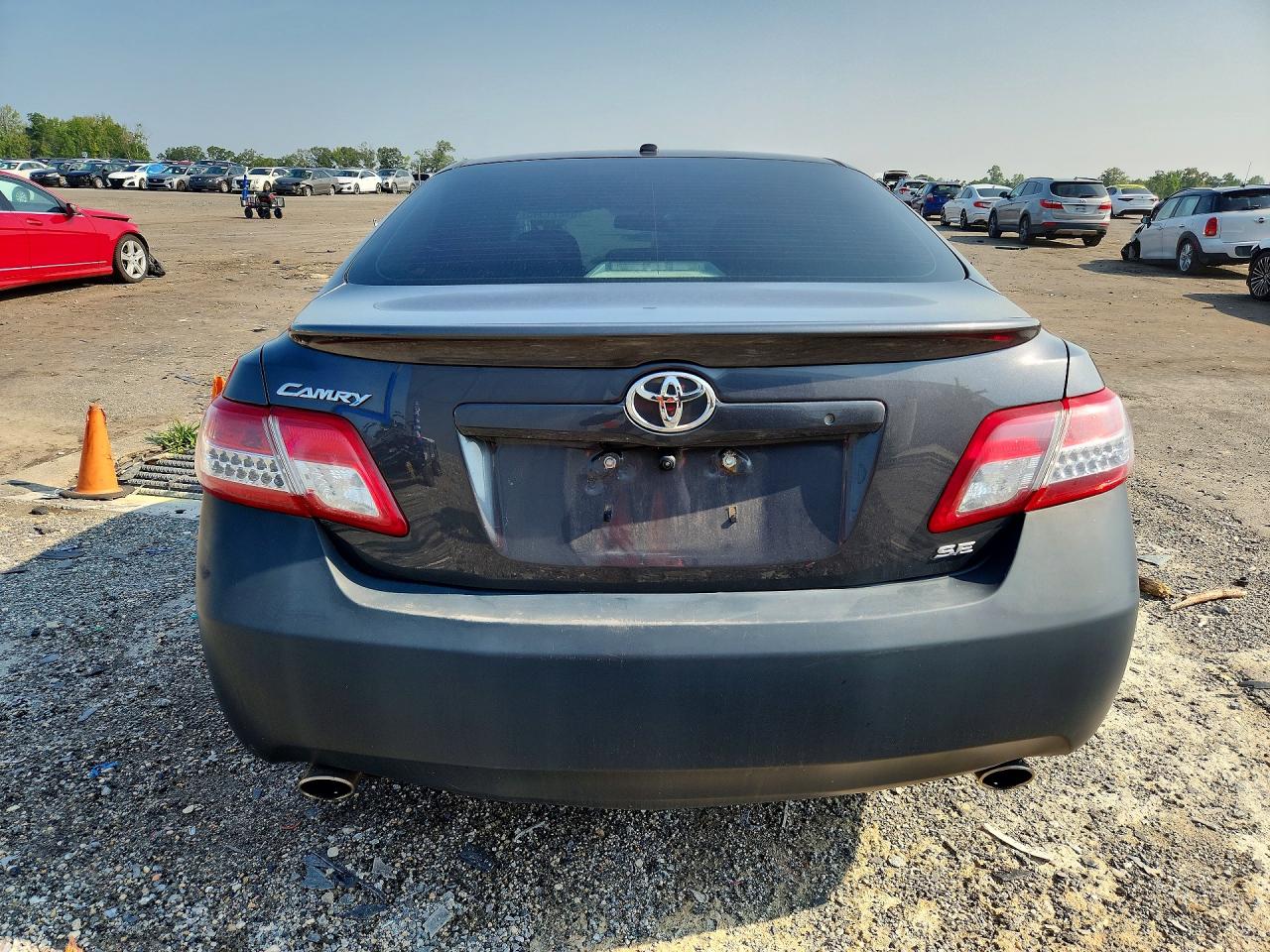 2011 Toyota Camry Se Gray vin: 4T1BF3EK7BU140153