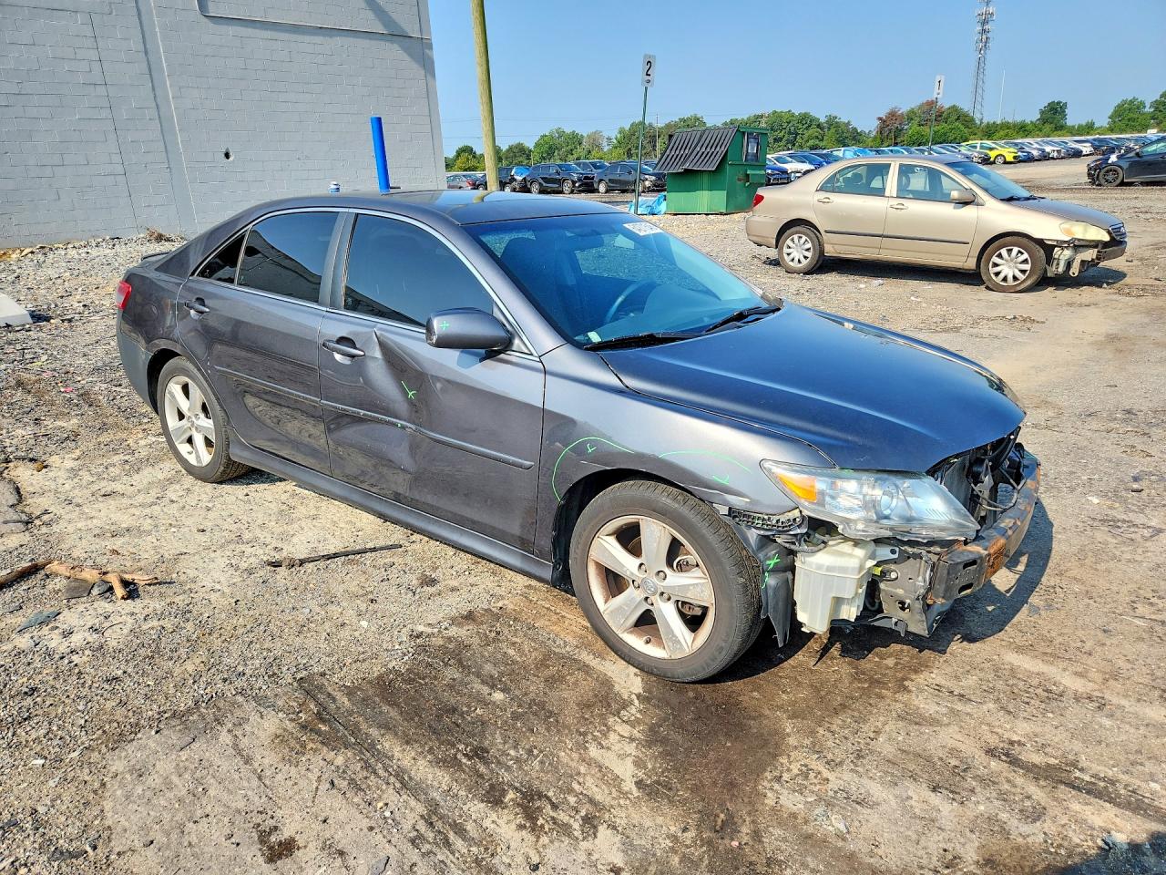2011 Toyota Camry Se Gray vin: 4T1BF3EK7BU140153