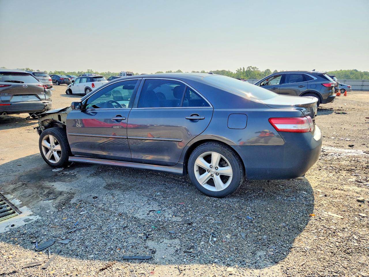 2011 Toyota Camry Se Gray vin: 4T1BF3EK7BU140153