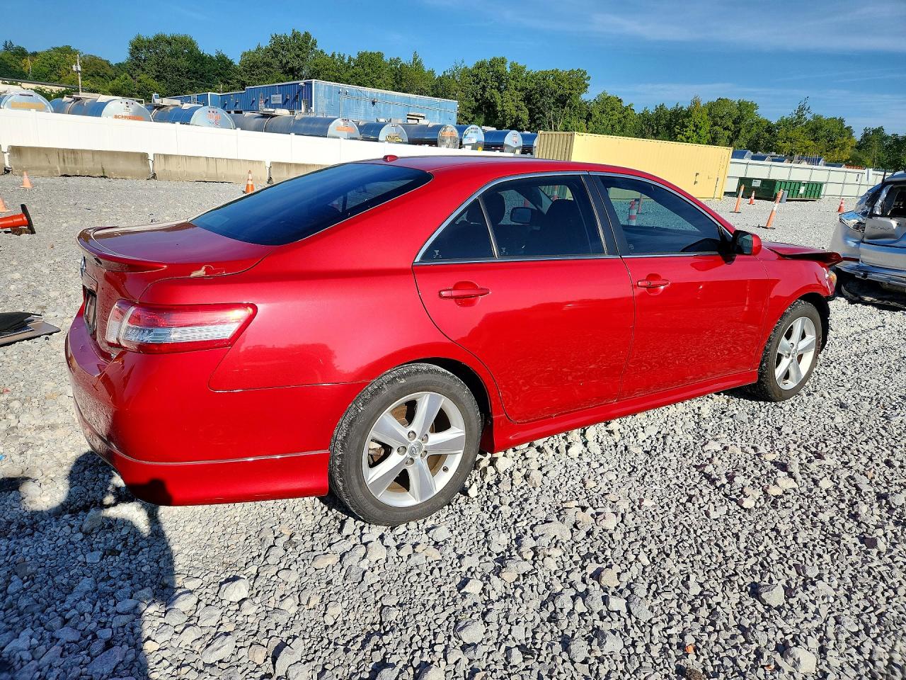 2011 Toyota Camry Se Red vin: 4T1BF3EK7BU150682