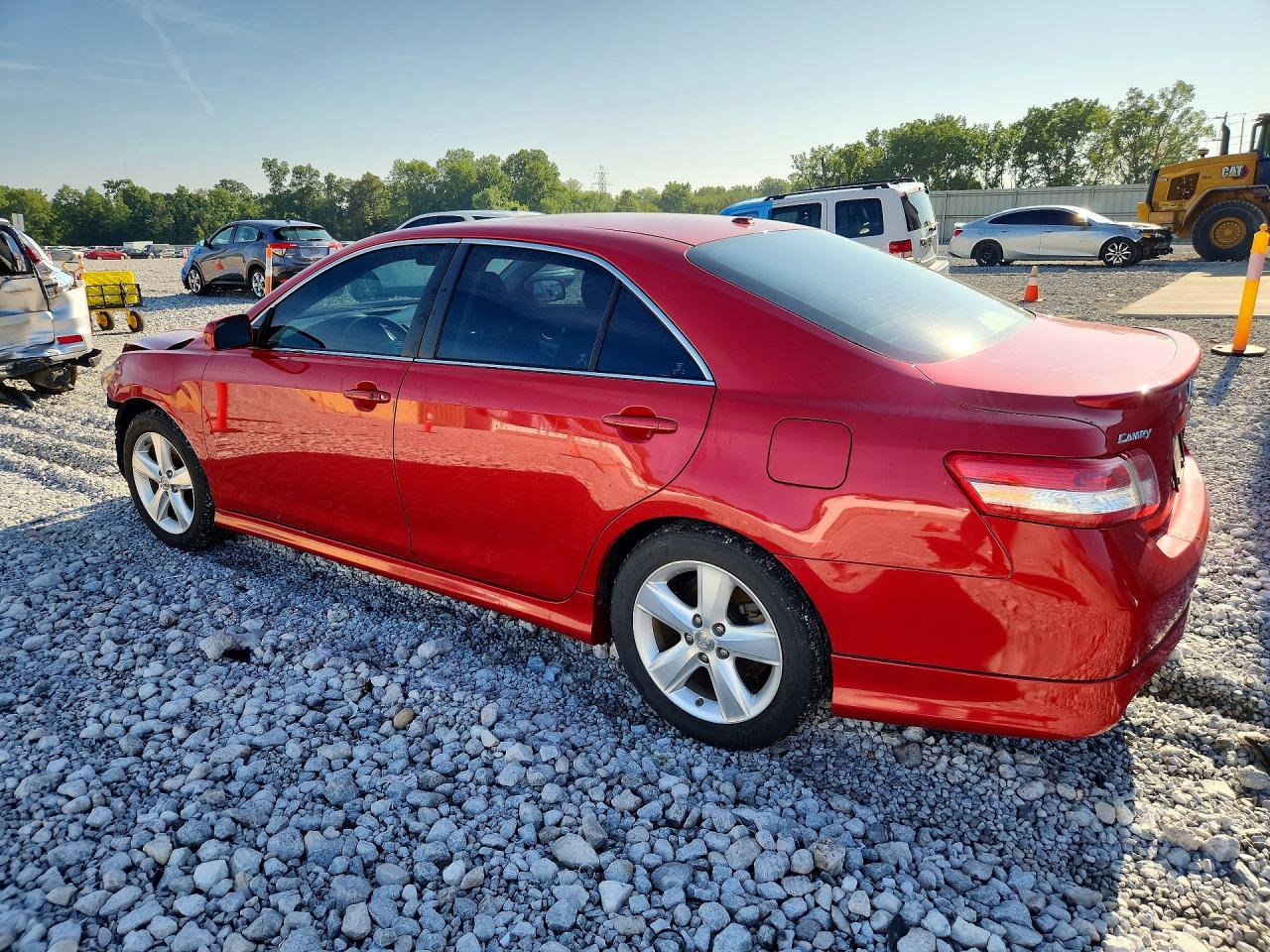 2011 Toyota Camry Se Red vin: 4T1BF3EK7BU150682