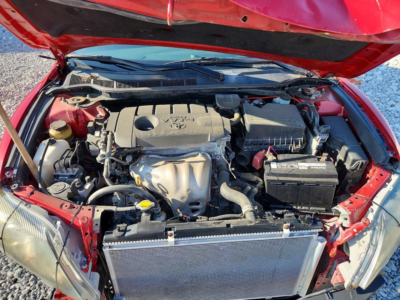 2011 Toyota Camry Se Red vin: 4T1BF3EK7BU150682